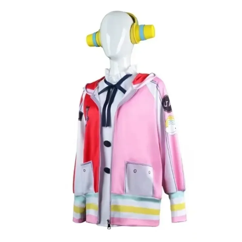 Anime Uta Cosplay Kostuums Een Pruik Meisje Uniform Jas Pak Stuk Halloween Kostuum Voor Vrouwen Rollenspel Full Set Kleding Feest