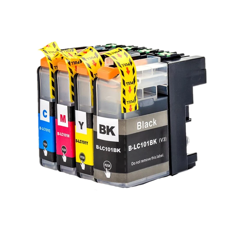 HTL LC101 LC103 XL Ink Cartridge for Brother DCP-J152W MFC-J245 MFC-J285DW MFC-J4610DW MFC-J4710DW J450DW J475DW J470DW Printer