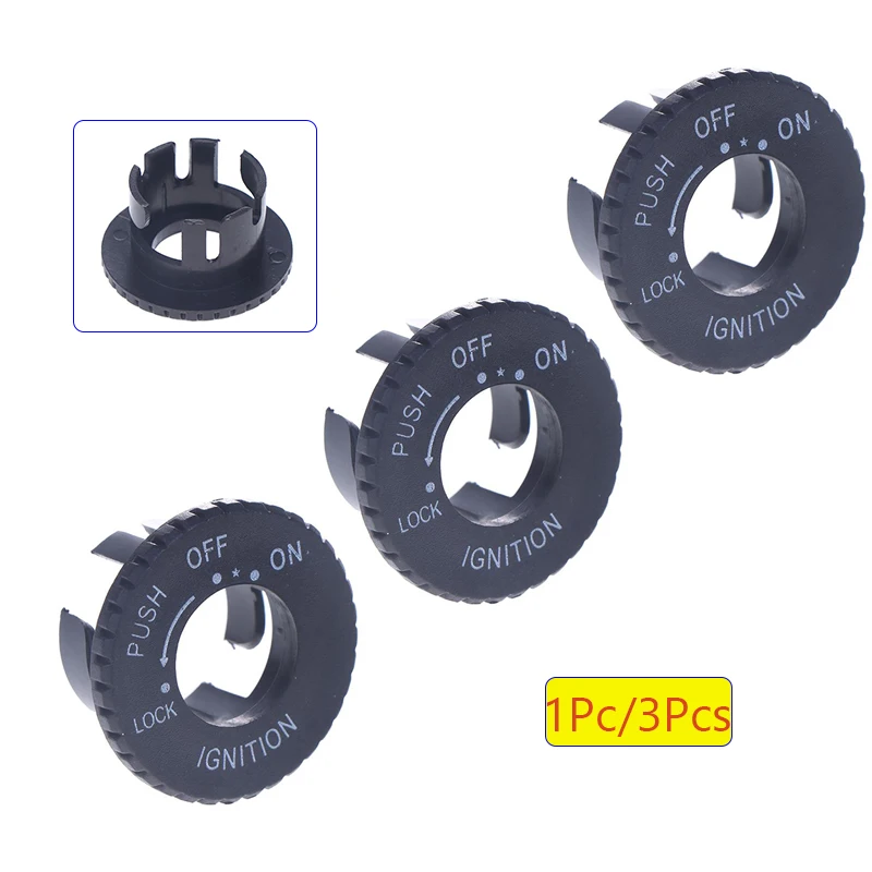 

1Pc/3Pcs ForJOG 50 2JA 3KJ 3YK 4YP 5BM Accessories Motorcycle Decorative ABS Cover Black Moped Scooter Ignition Lock Trim Cap