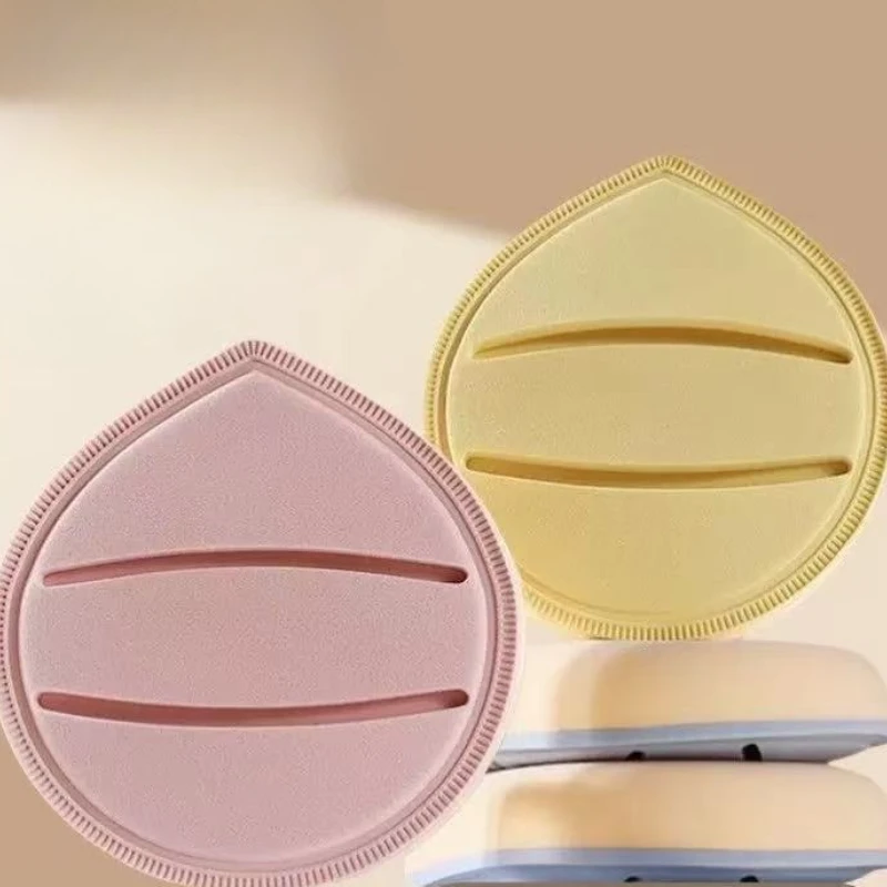 Super grosso maquiagem puff macio waterdrop cosméticos puff almofada de ar corretivo fundação maquiagem esponja ferramenta beleza molhado seco dupla utilização