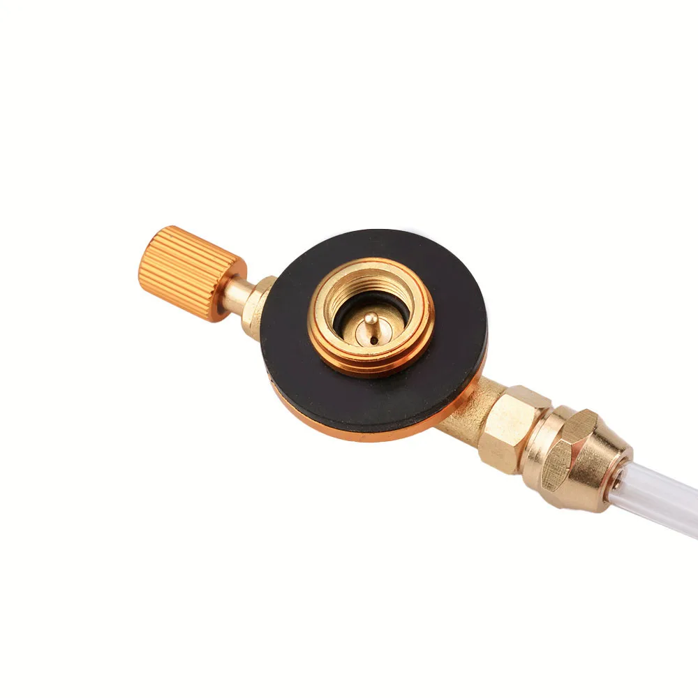 Asia Gas Stove Propane Refill Adapter Gas Tank Connection Line Outdoor Camping Burner Adapter LPG Cylinder Hose Connector