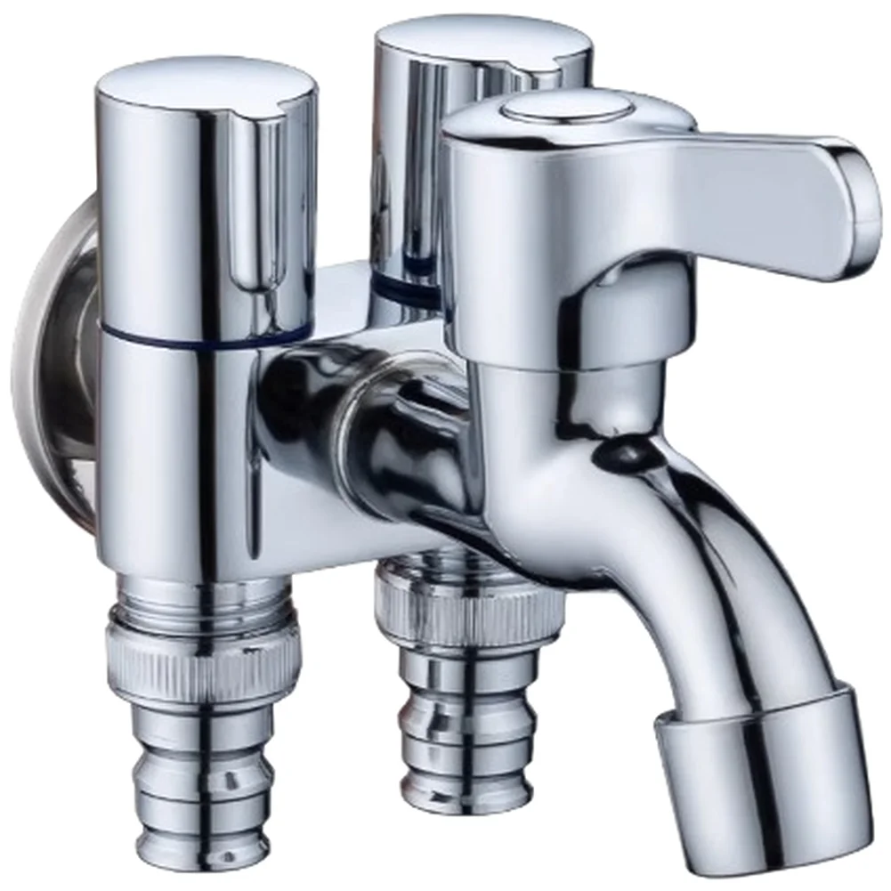 Comfortable Handwheel Design For Easy Flow Control Drain Multi Port Splitter Angle Stop Valve Stainless Steel Build