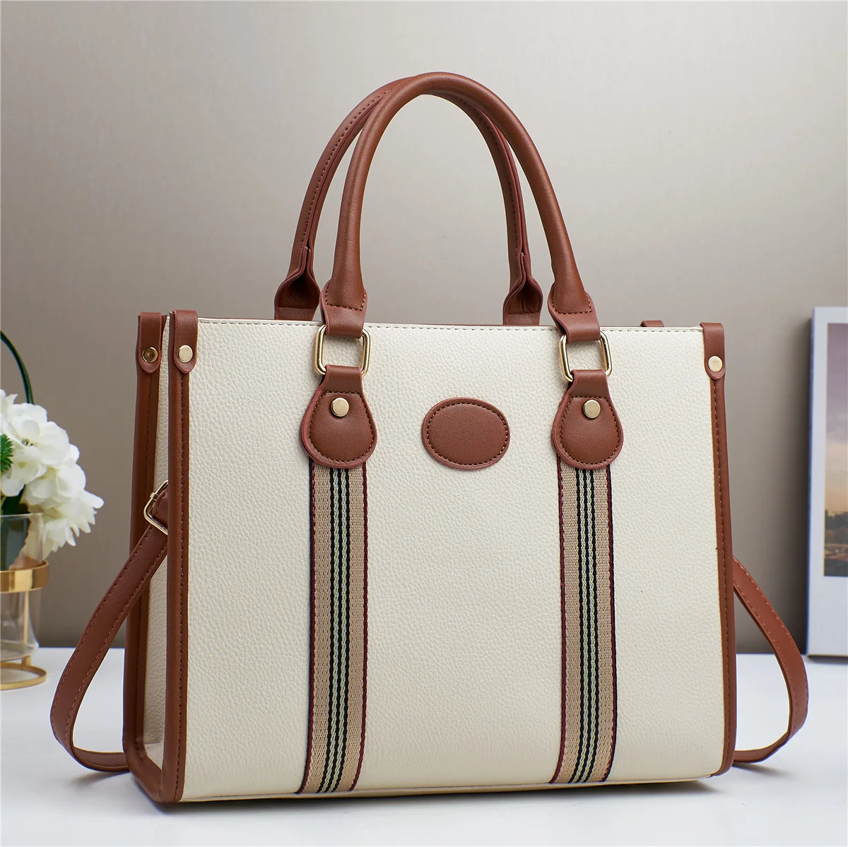 Vintage Fashion Shoulder Bag for Women 2026 High-quality Large Capacity Square Package Korean Style Crossbody Bag Handbags