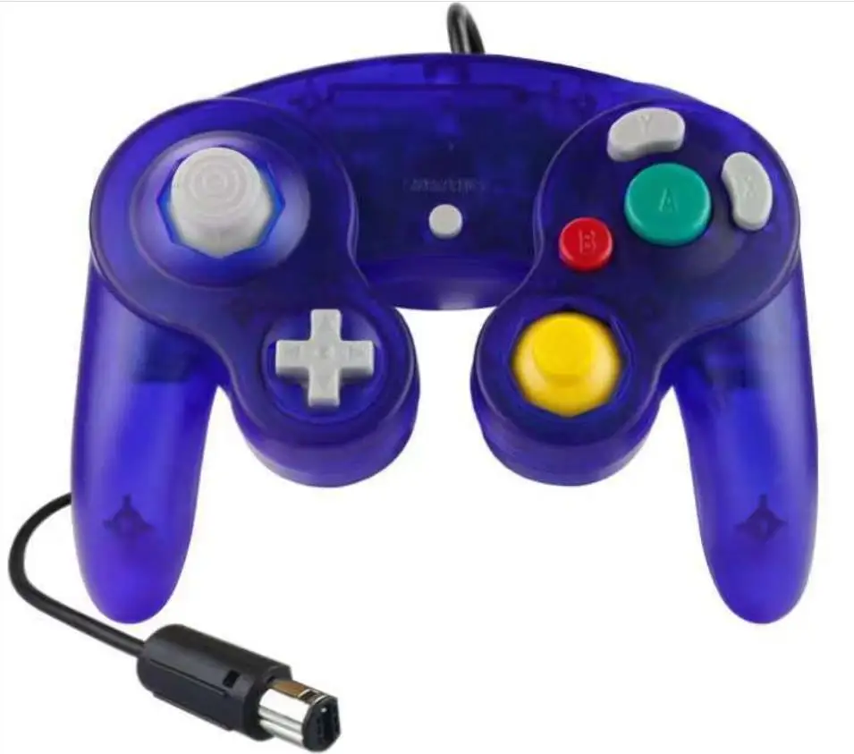 Classic Shock Joypad Wired Controller, Compatible with Wii NGC Gamecube Game Cube