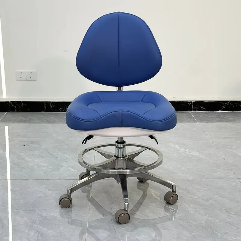 

Luxury Leather Pedicure Chair & Stool with Glass Massage Function for Nail Salon Spa Salon Furniture Barber Chair
