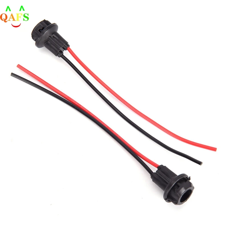 T10 W5W Light Bulb Socket Holder fit Car Truck Boat Soft Rubber Connector New