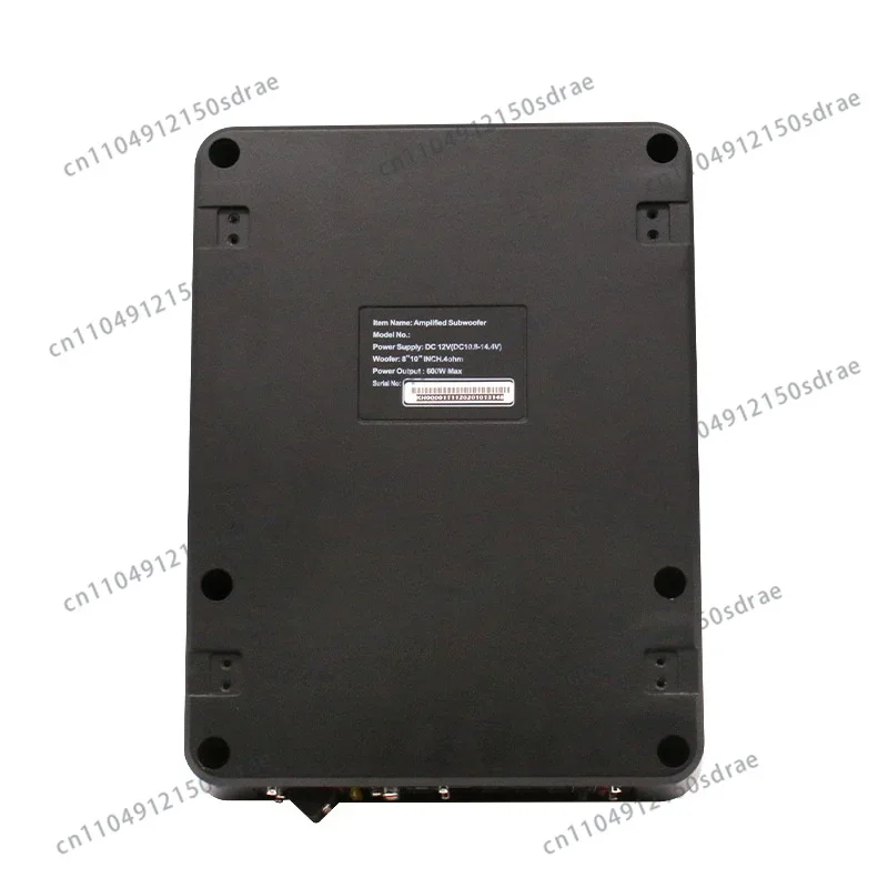8/10 Inch Subwoofer Car Audio 12V600W High-power Aluminum Alloy Car Speaker Under Seat Woofer Modification Ultra-thin Subwoofer