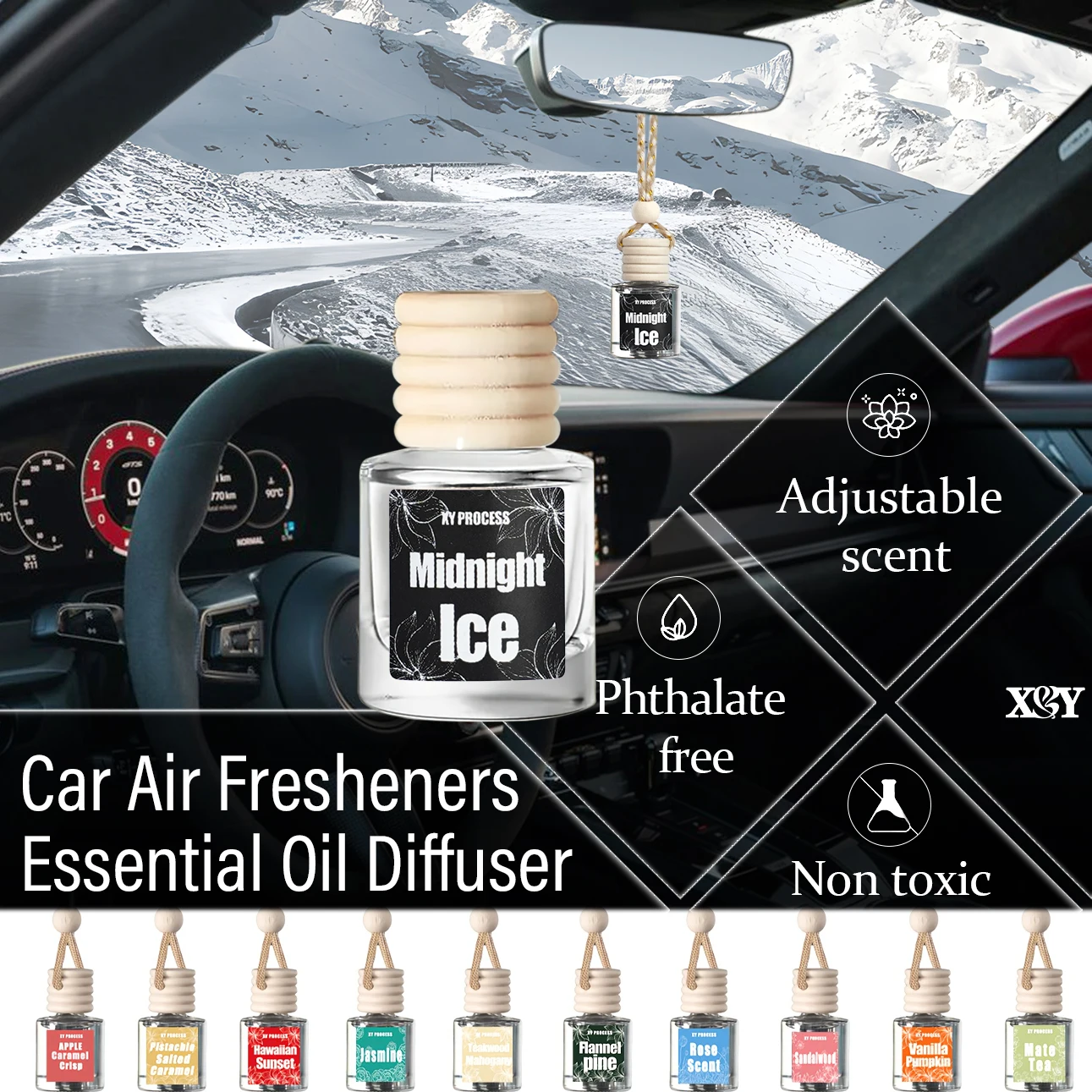XY Car Air Freshener For Women - Odor Eliminator Car recension och pris