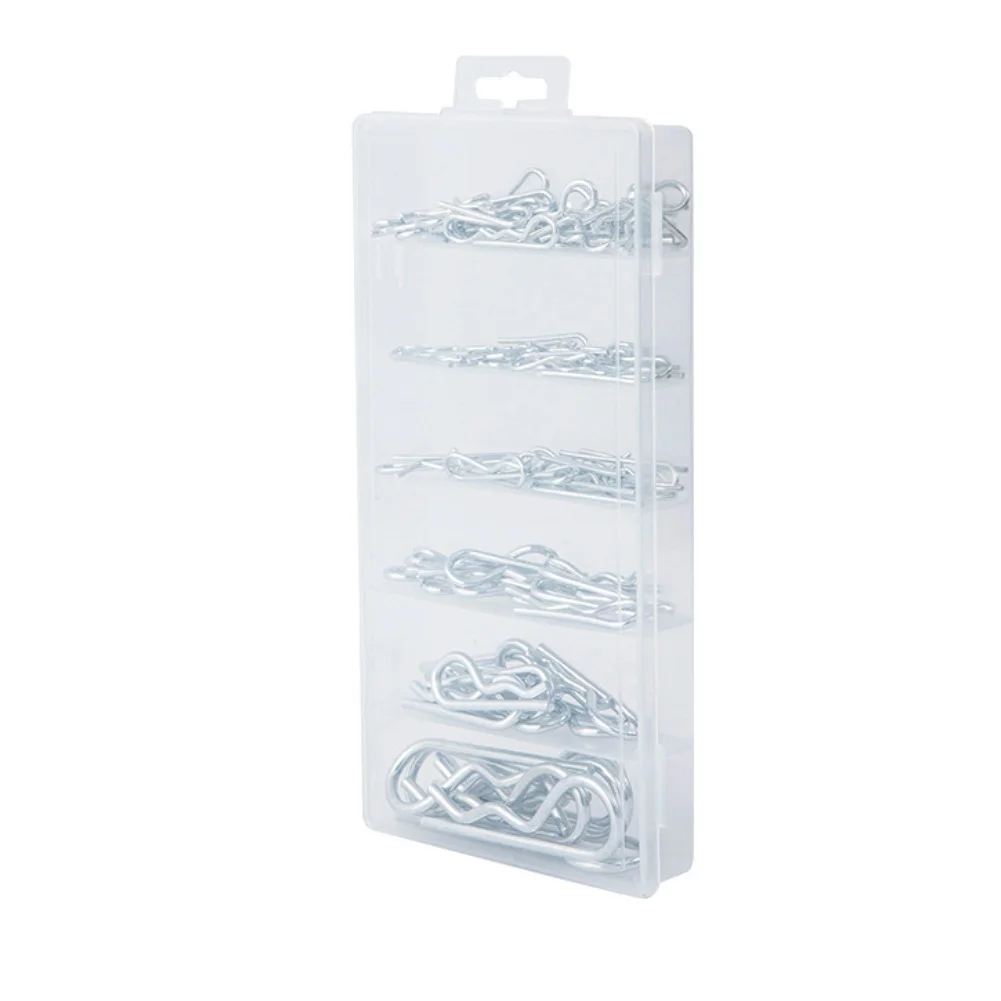 Galvanized R-type Split Pins Galvanized Finish Storage Box Included Secure Fastening Design Repair And Maintenance