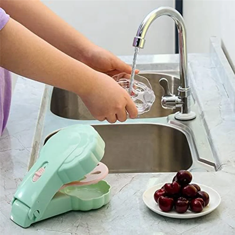 

1Set Cherry Pitter,Cherries Seed Remover Portable Cherry Core Remover Kitchen Gadget Fit For Removing 6 Cherries At Once