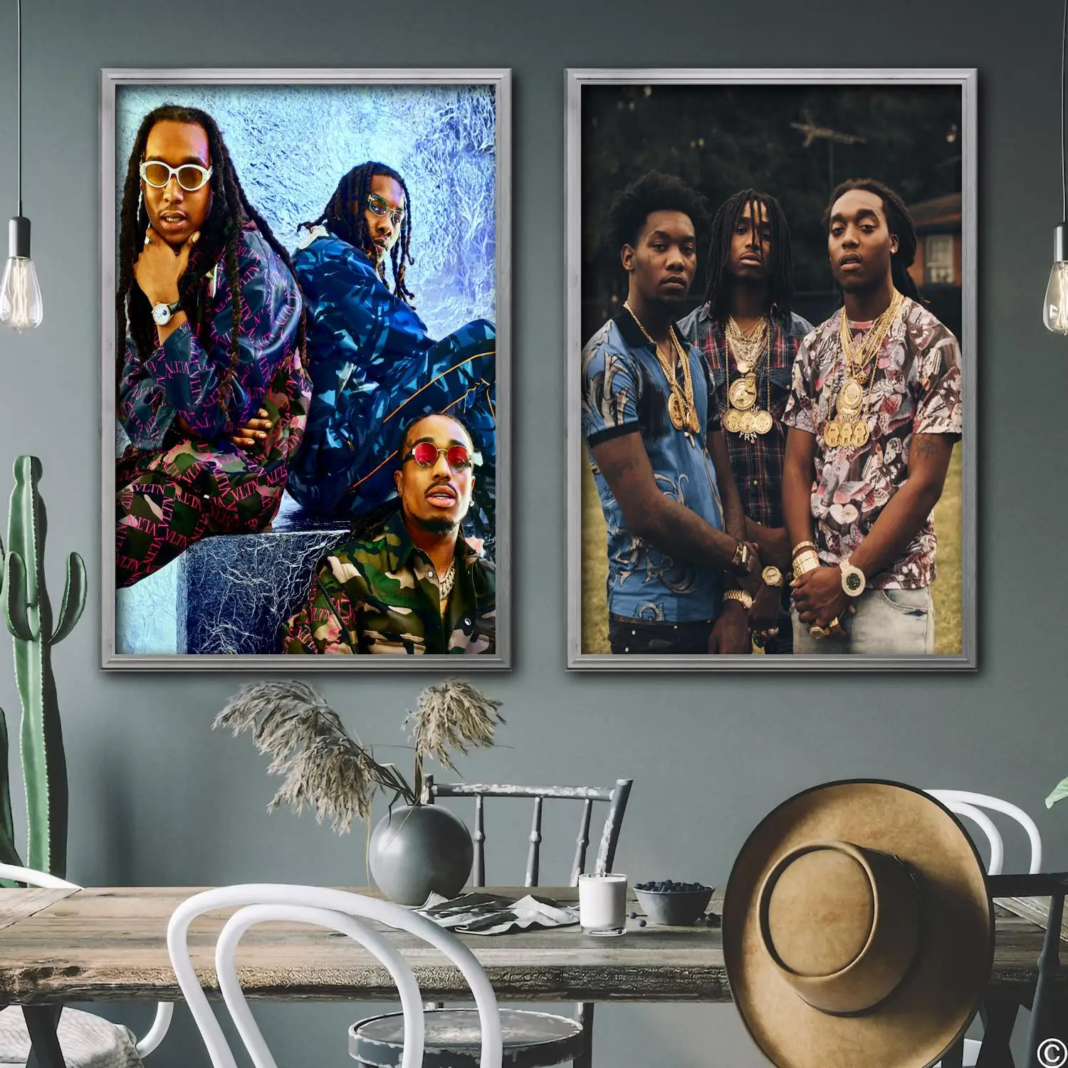 

migos singer Decorative Canvas Posters Room Bar Cafe Decor Gift Print Art Wall Paintings