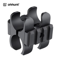 ohhunt Hunting Mount Barrel Clamp Clamping Installation Flashlight Mount