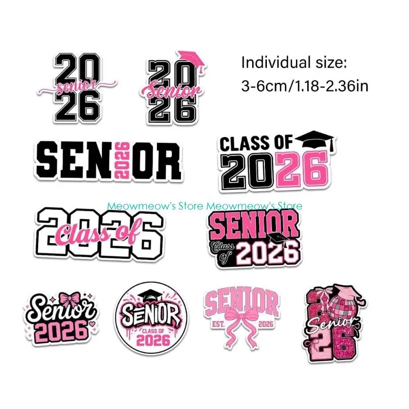 W91A Старший 2026 Наклейки 10 листов Постоянные клей