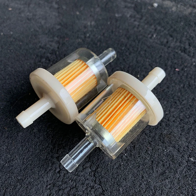 1PC Scooter Motorcycle Moped Scooter Dirt DIY Accessories Universal 8mm Hose Motorcycle Petrol Gas Fuel Gasoline Oil Filter image 2