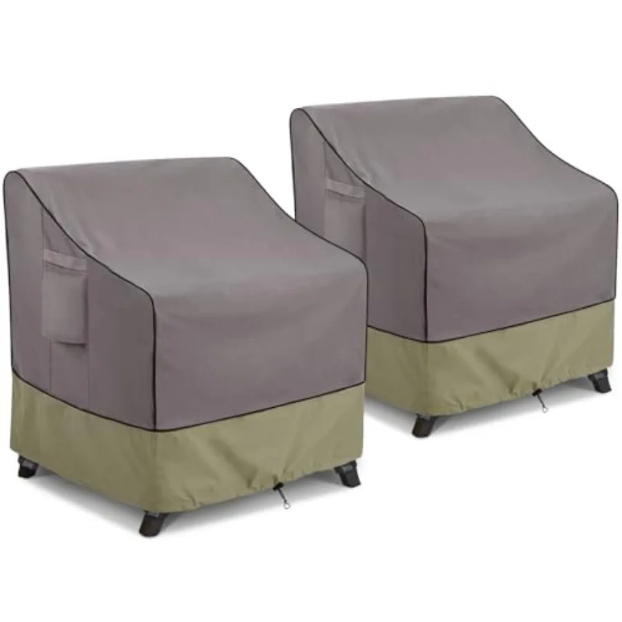 

KylinLuy Waterof Patio Chair Covers 2 Pk 32W7D6H hes All Weaer Heavy Du Outdoor Furnie Covers y