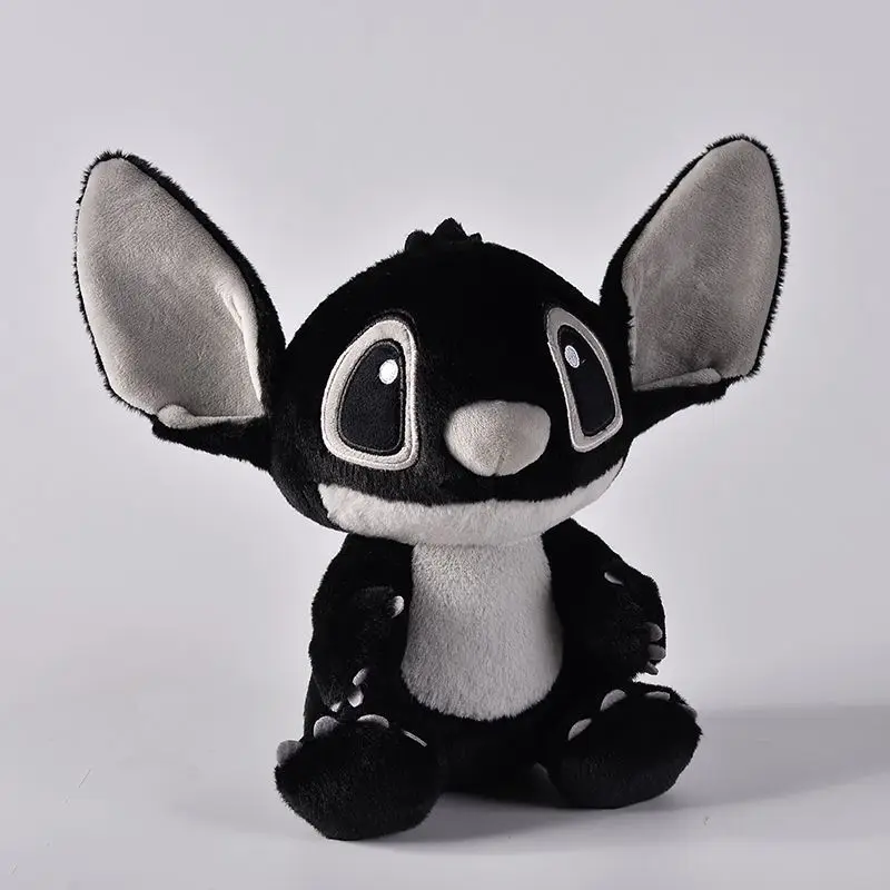 ديزني الأسود غرزة محشوة غرزة ألعاب من نسيج مخملي لطيف غرزة عيد الميلاد محبوب وسادة لينة غرزة بلوشي هدية عيد الميلاد فتاة