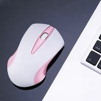 WINS XP/7/8/10 Mini Small Wireless Mouse Optical 1200 DPI Mice Pink 2.4G Wireless for Laptop Desktop Portable Mice