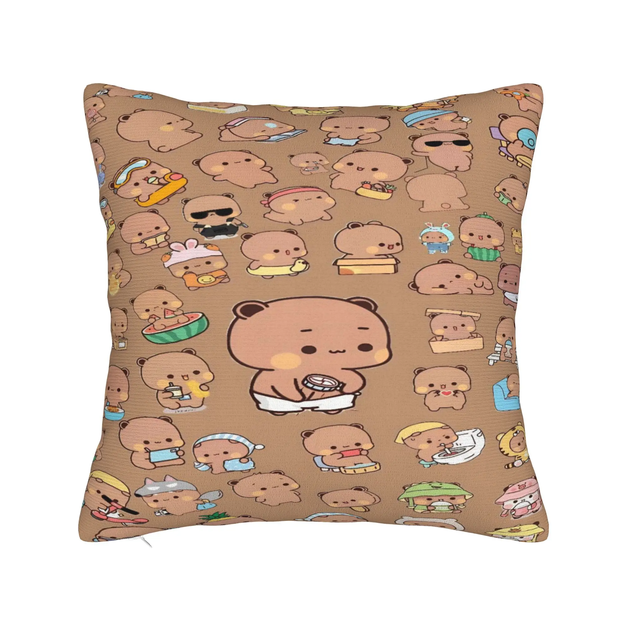 Cute Cartoon Bubu Dudu  Pillow Cover  Kawaii Pillow Case For Sofa Home Decorative Cushion Cover Soft Design Pillowcases Gift