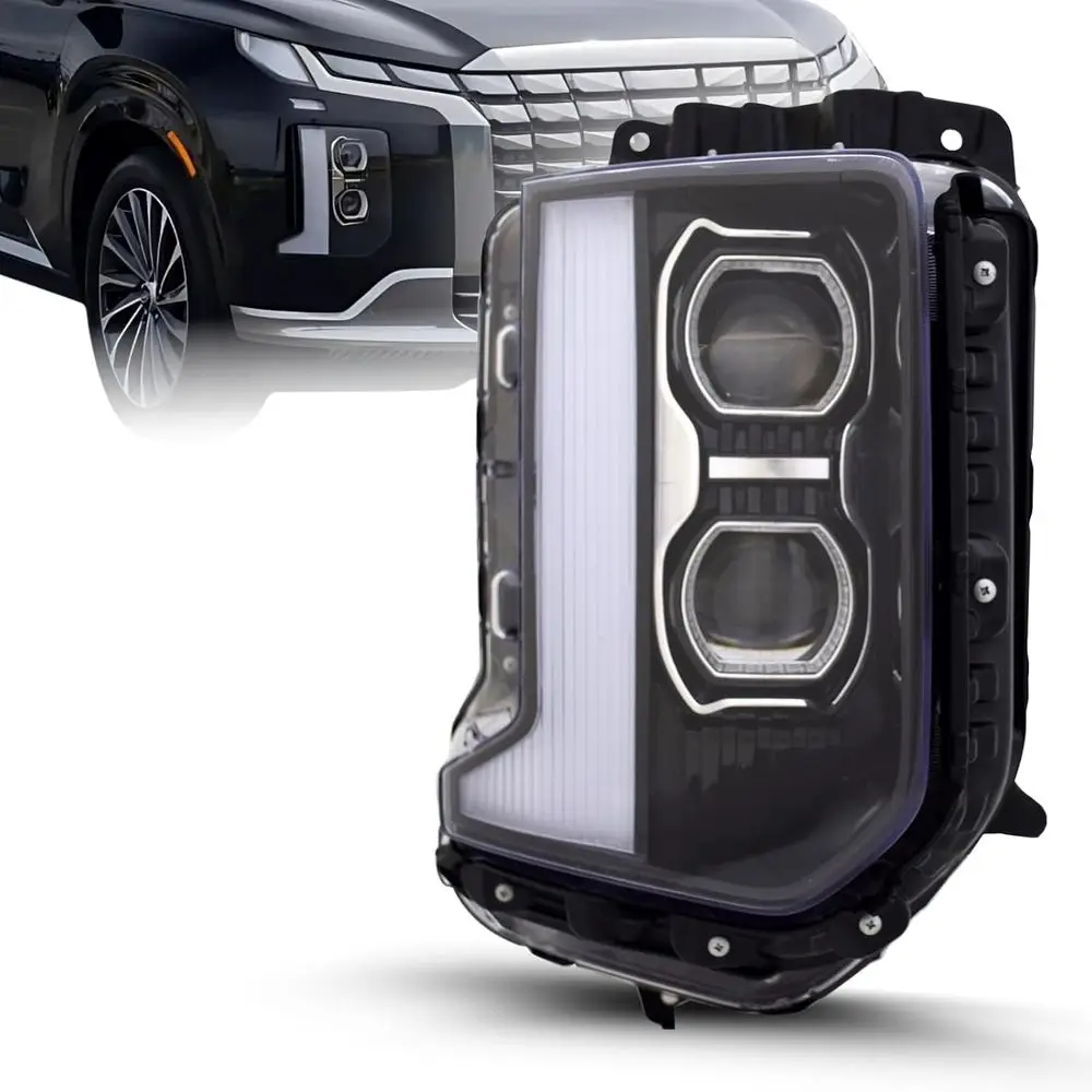 

Compatible With Palisade 2023-2025, SEL, Calligraphy, Limited Tech, Calligraphy, SE, Preerred, Limited, Urban, XRT, LED light As