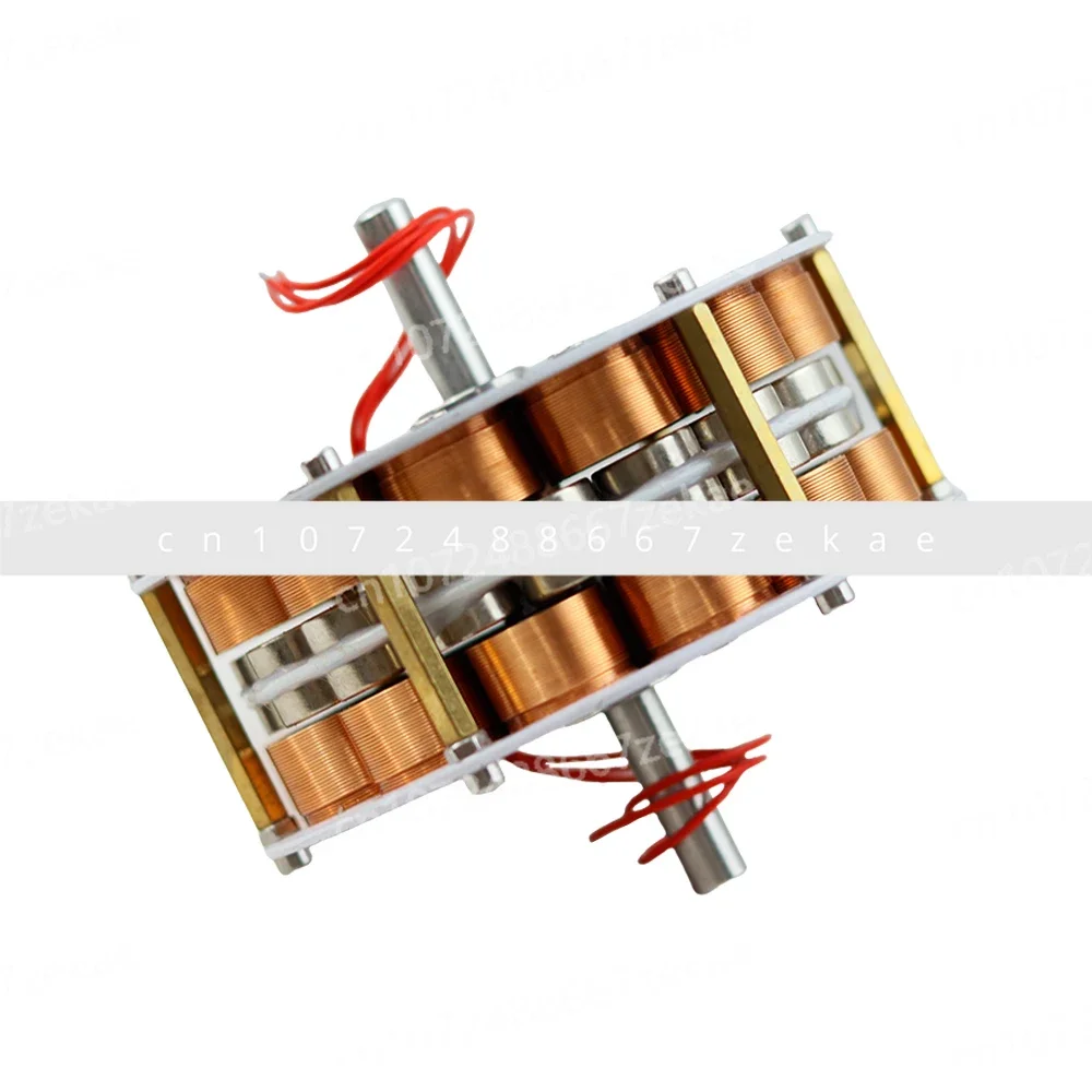 

Efficient, Multipole, Strong Magnetic Three-phase AC Double-layer High-power Disk Type Iron Core Generator for Ultra-low Speed,