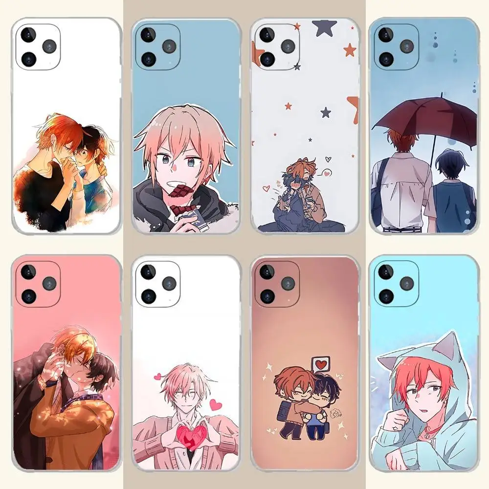 

S-Sasaki To M-Miyano Phone Case For iPhone 17,16,15,14,13,12,11 Pro,Max,Plus,X,XS,XR,SE4,E Mini Transparent Soft Cover