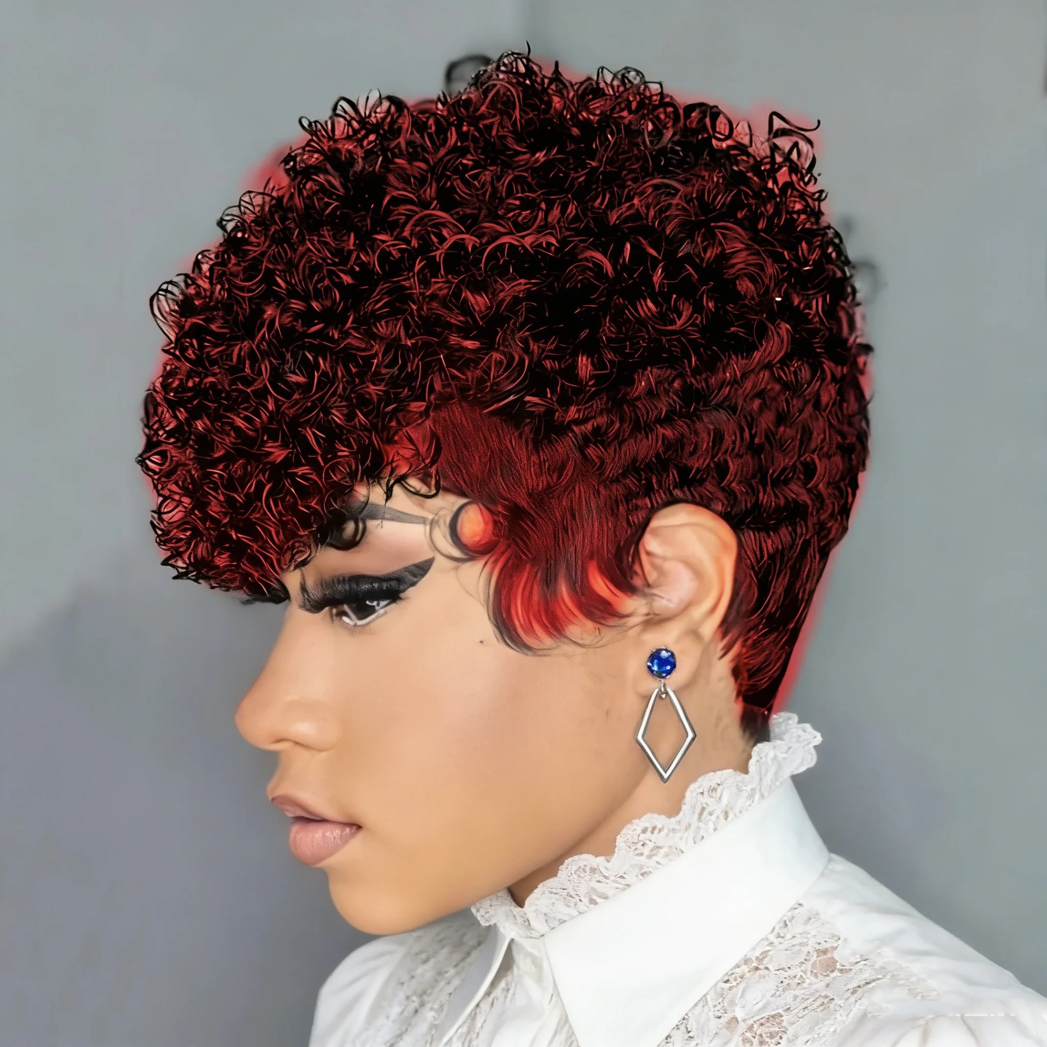 

Короткие парики с стрижкой пикси, человеческие волосы, волнистый парик, человеческие волосы для женщин, полностью машинное производство