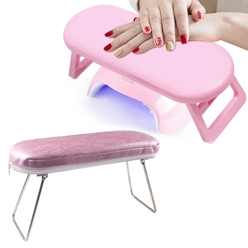 

Folding Nail Art Sponge Pillow Soft Hand Cushion Arm Rest Holder Table Desk Armrest Sponge Support Polish Tool Practice Salon