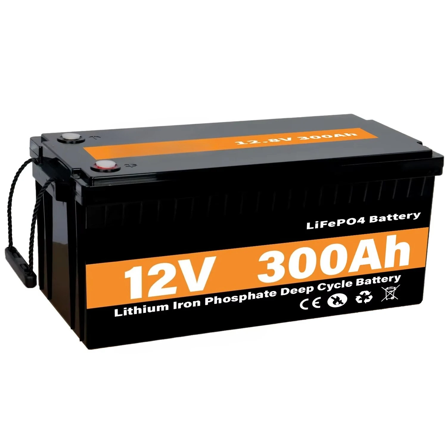 

China Battery Factory Deep Cycle Rechargeable Lithium Ion Battery Pack 12v 24v 36v 48v 50ah 100ah 200ah 300ah LiFePO4 Battery