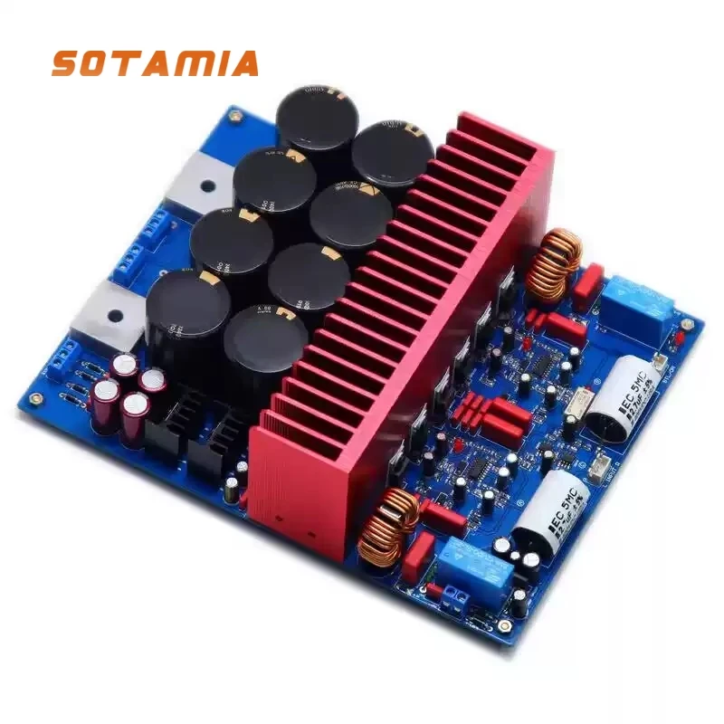 SOTAMIA IRS2092 Плата цифрового усилителя мощности Hi-Fi Fever-grade D Двухканальный усилитель класса D 300 Втx2 Bridge Mono 600 Вт