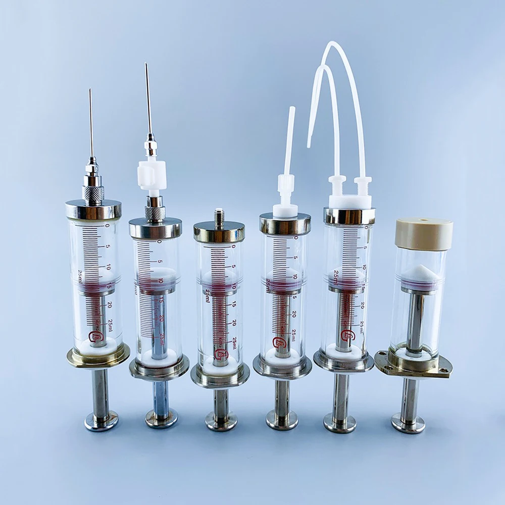 Imagem -05 - Injetor Cromatográfico do Gás da Seringa do Fechamento de Luer de 10ml 25ml Microliter