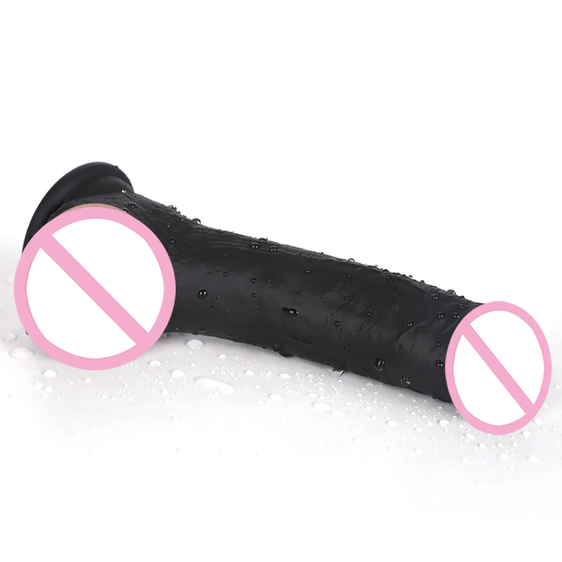 Soft Skin Feeling Dildo Realistic Phallus Sexy Female Masturbator Silicone Suction Cup Big Penis for Men Black Sex Products 18+