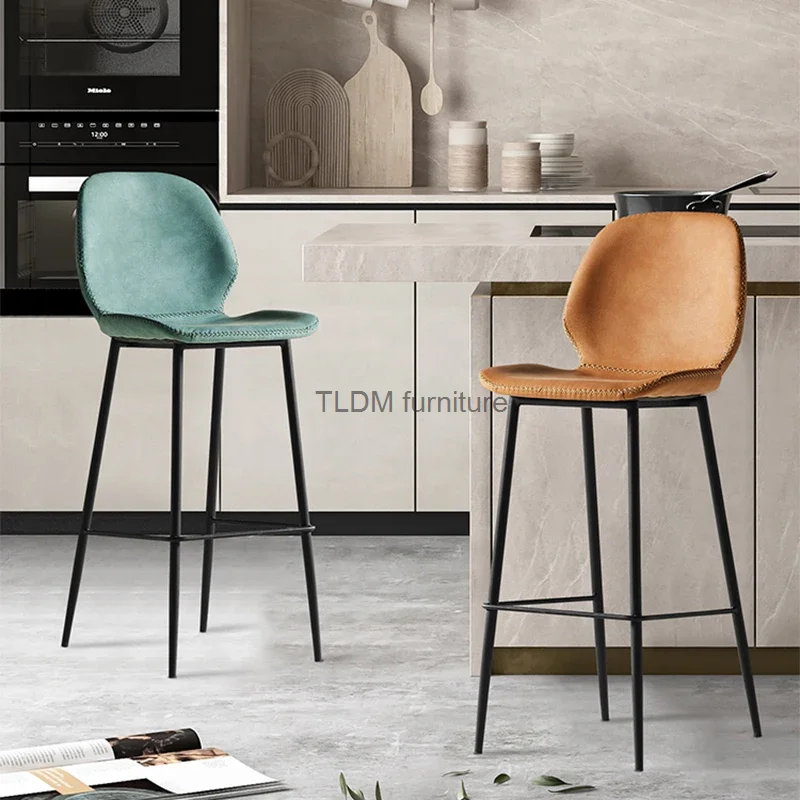 

Modern Make Up Bar Stools Luxury Designer Reception Garden Saloon Bar Chair Gaming Patio Barber Sgabello Cucina Home Furniture