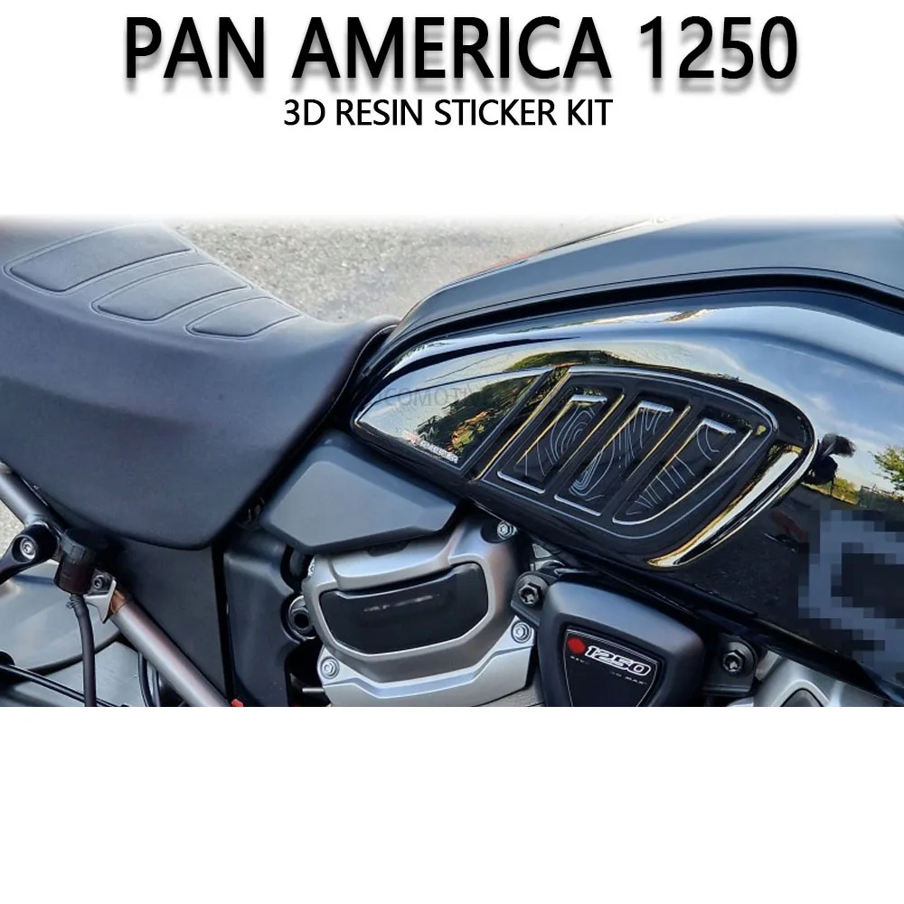 2023 PanAmerica 1250 3D Gel Epoxy Resin Sticker Tank Pad Protection Kit for Harley Davidson Pan America 1250 2020-2023