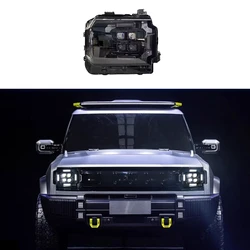 Car Headlight Fit for JETOUR Traveler T2 Modification Matrix Laser LED Lens Headlight Super Vision Lossless Upgrade Accessories