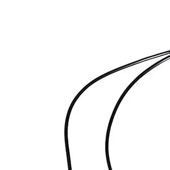 

High Quality Multipurpose Referee Whistle Rope Lanyard Black PVC Whistle Strap Long Lanyard Key Hanging Rope