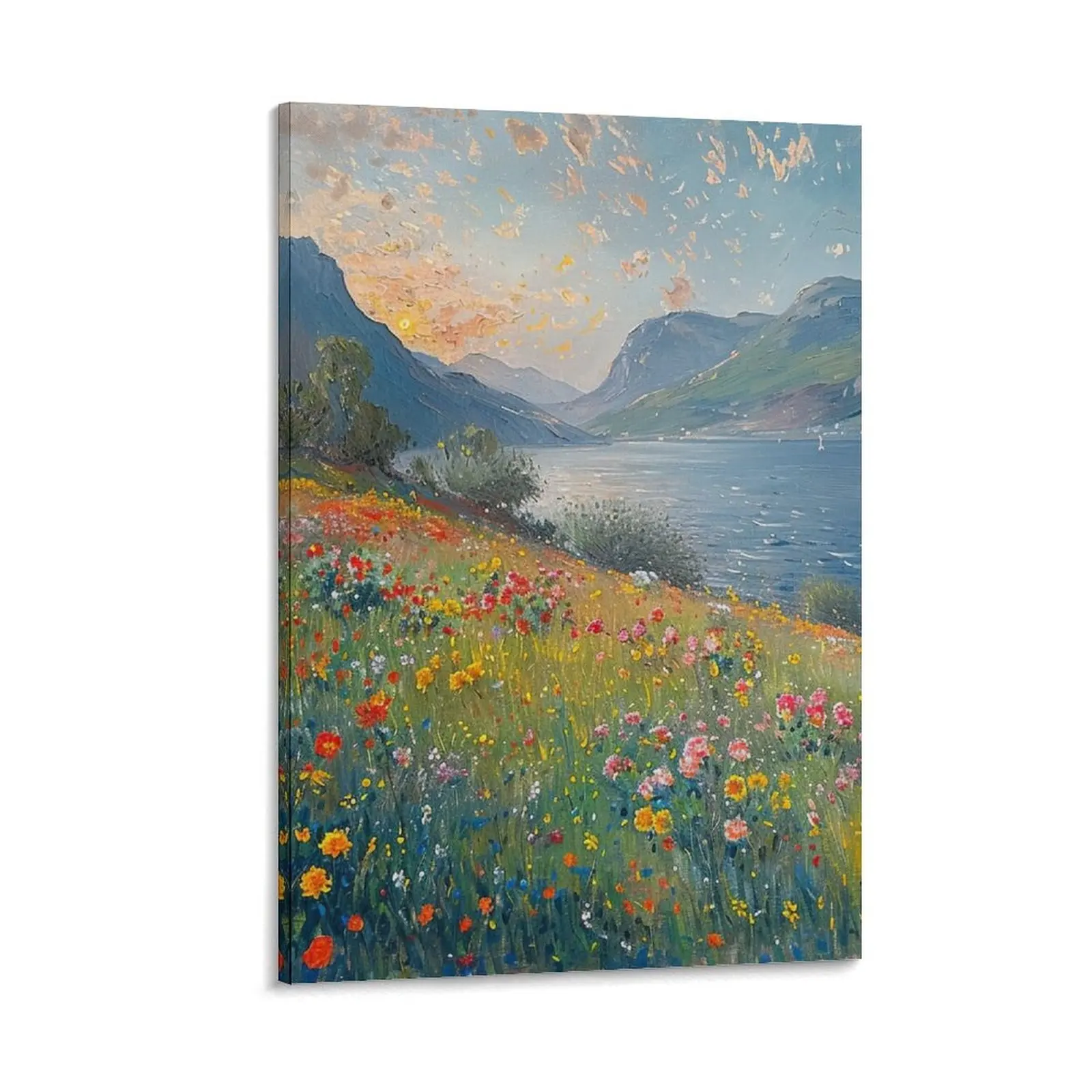 

Garden Landscape Canvas Painting painting posters for wall