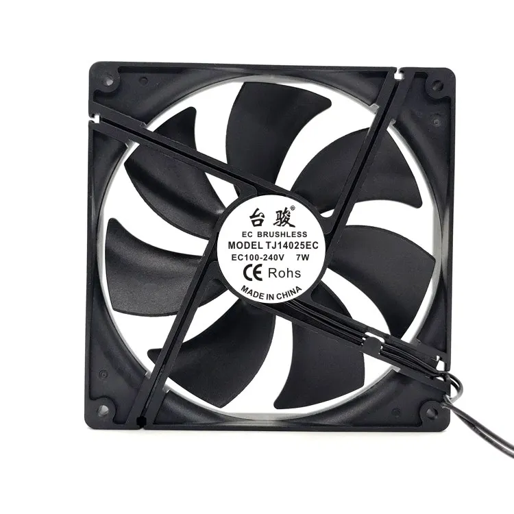 NEW ORIGINAL EC14025 100V-240V 14025 140x140x25mm COOLING FAN RADIATOR