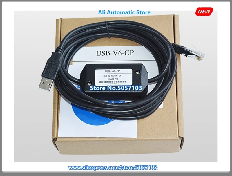 

USB-V6-CP HAKKO V6V7V8 Кабель для программирования человеком-машин Кабель для загрузки белого света