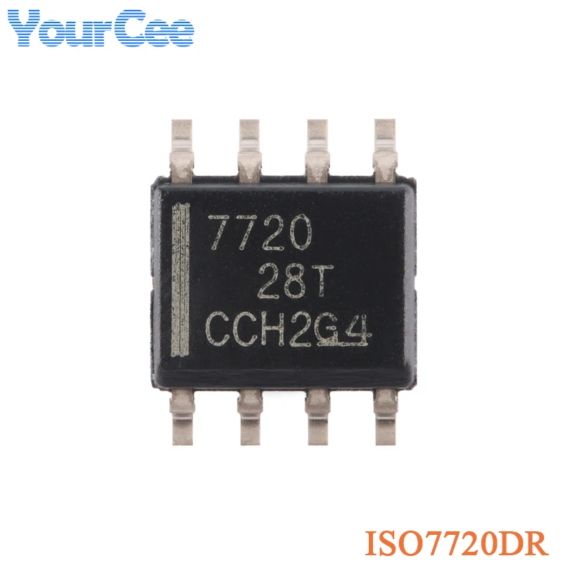 2pcs ISO7721DR ISO7720DR Dual Channel Enhanced Digital Isolator Chip SOIC-8 IC Integrated Circuit