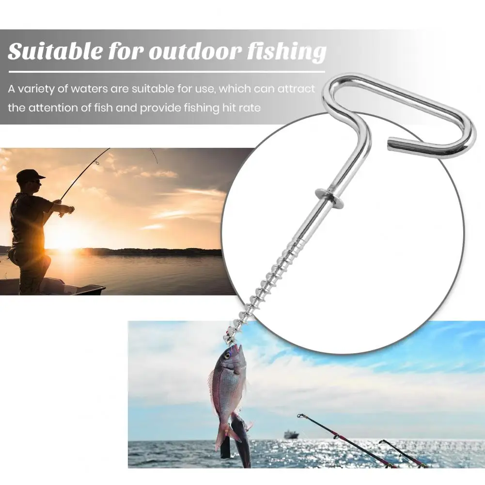 Ice Stake Nail Fishing Accessories Portable Ice Shelter Stake Nail Anchors for Winter Fishing Stable Simple Installation Drill