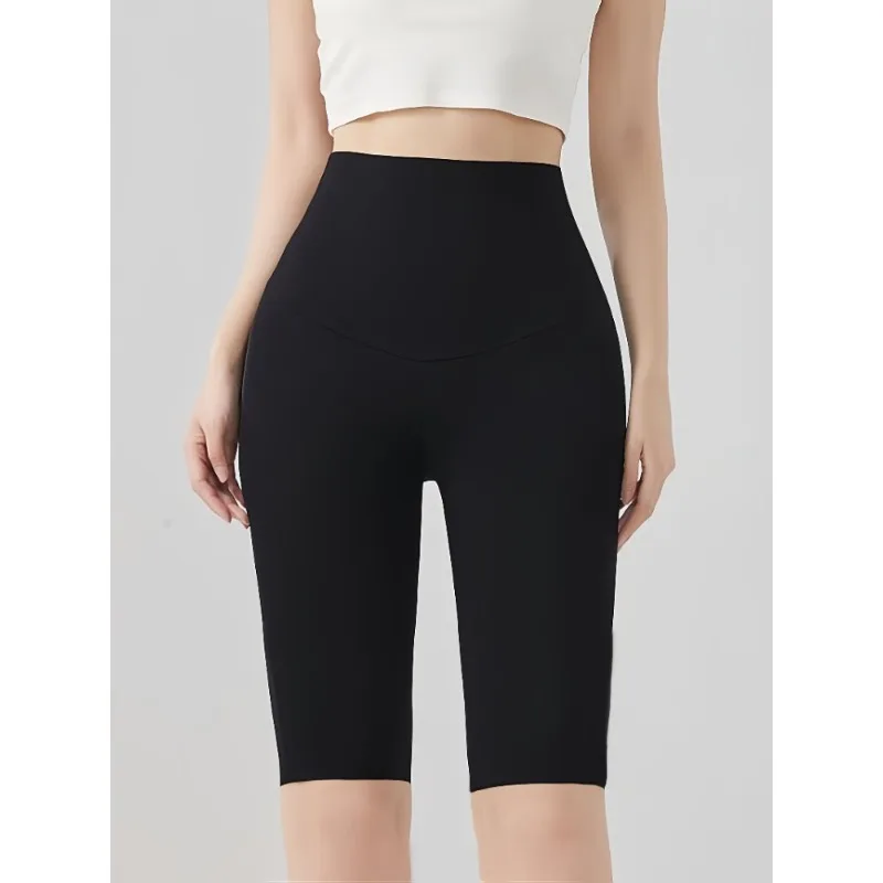 Women's Plus Size Safety Shorts High Waist Elastic Anti-Chafing Under Skirt Shorts Ice Silk Seamless Breathable Underwear Pants image 4