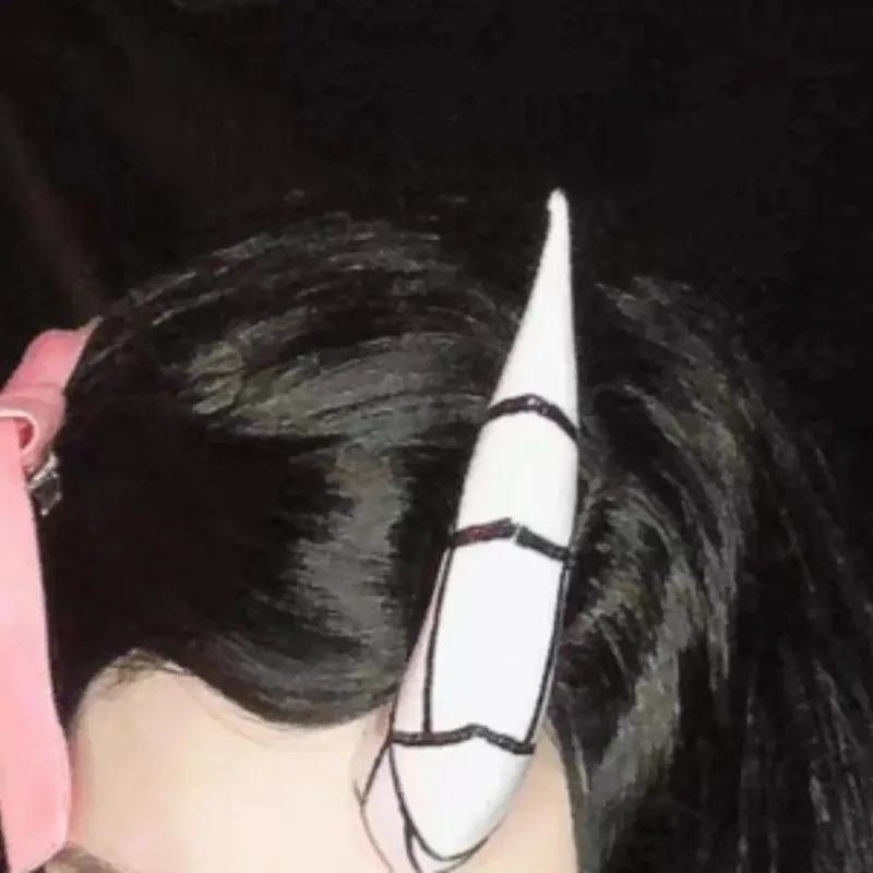 Demon slayer kamado nezuko cosplay adereços anime personagens masculino feminino fantasma funções canto grampos de cabelo vedação tubo de bambu adereços