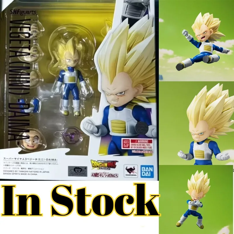 

В наличии: Фигурка Bandai Dragon Ball S.H.Figuarts Super Saiyan 3 Vegeta (Мини)-Daima, коллекционная модель, красивая фигурка
