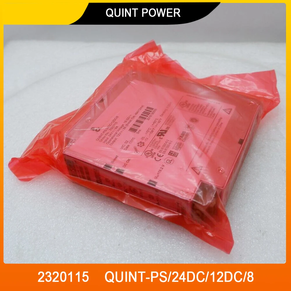 

Новый 2320115 QUINT-PS/24DC/12DC/8 QUINT POWER DC/DC преобразователь 12VDC/8A для Phoenix