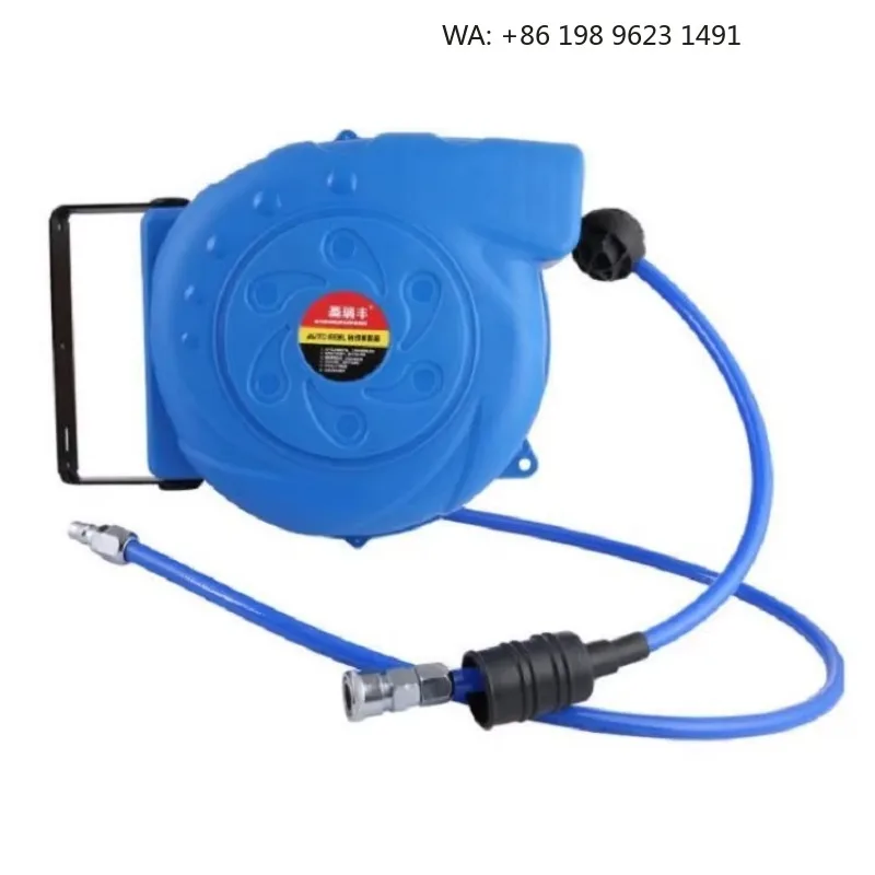 Hot Sale Garden Hose Reel Box Car Wash Kit Tool Combination Hoses Reel for Car Air Hose Reel Retractable view 2