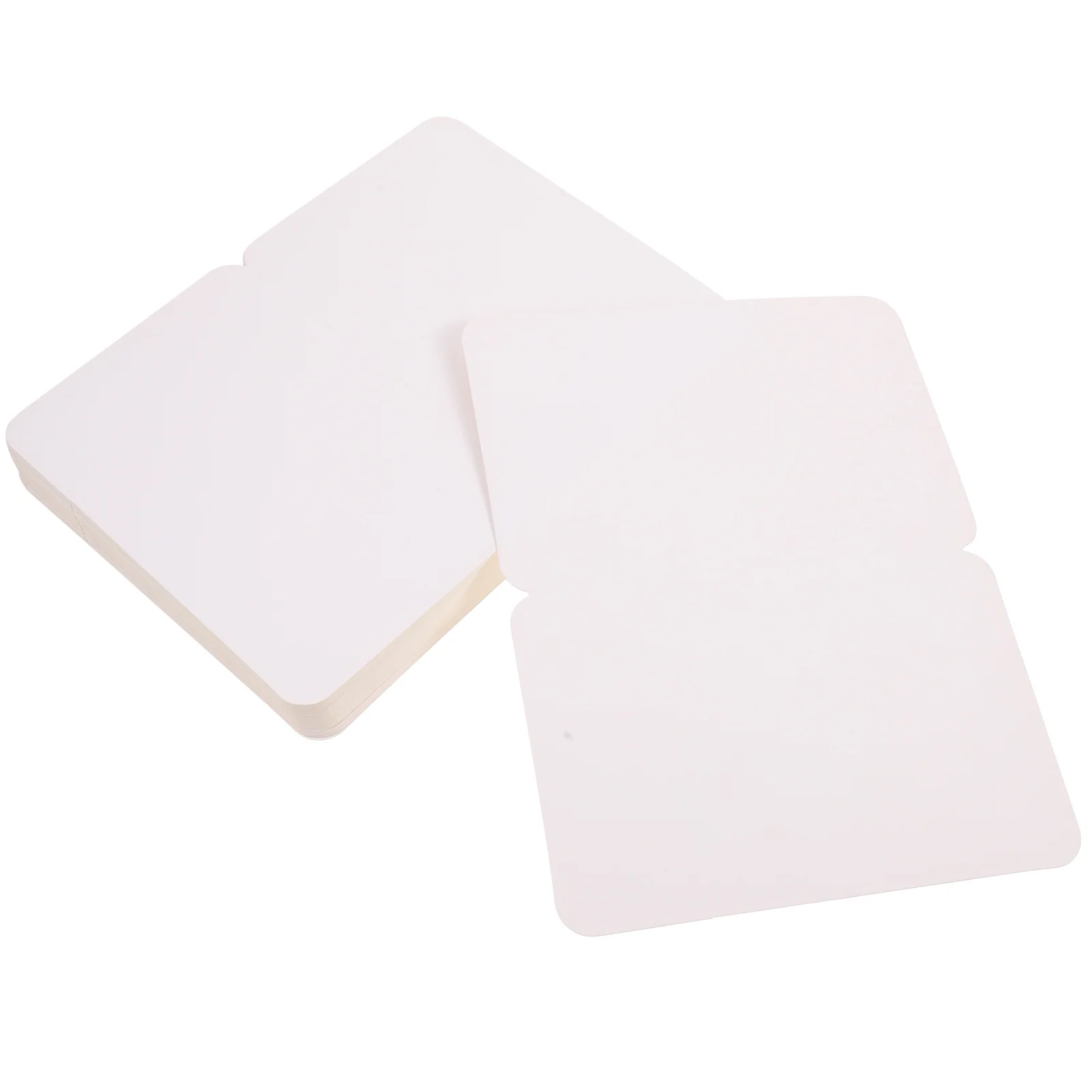 50 قطعة كرافت فارغة خمر Diy بها بنفسك رسالة بطاقات للحزب مهرجان هدية بطاقات المعايدة السائبة للطي نعمة بطاقة كرافت ورقة هدية #6