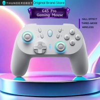 Hot!Original ThundeRobot G45 Pro Three-mode Wireless Gamepad Gaming Controller Hall Effect Built-in NFC for Switch Windows PC TV