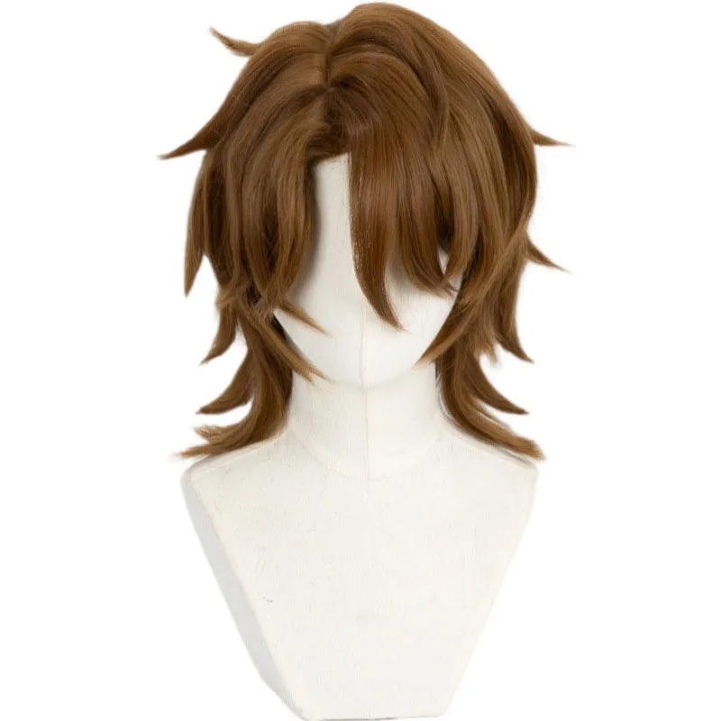 Game Honkai Star Rail Gallagher Cosplay Costume Wig Pants Shirt Vest Tie Suits Shoes Men Halloween Party Carniavl Roleplay Props