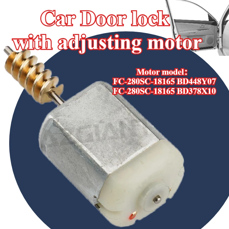 

AZGIANT FC-280SC-18165 BD378X10 car Door lock with adjusting motor for Skoda Fabia III NJ3 NJ5 Toledo IV KG3 NJ Strong power kit