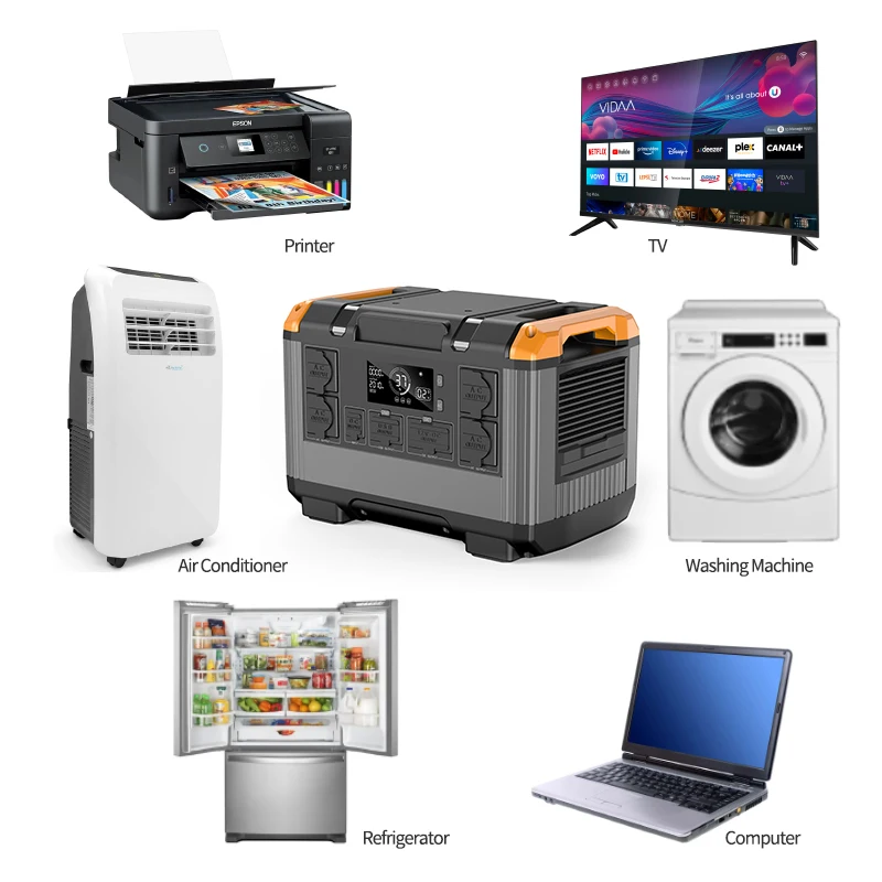 1000W 2400W 3000W Solar Generator Solar Systems Homes 3000 Watt Portable Power Station 5000w Portable Power Station